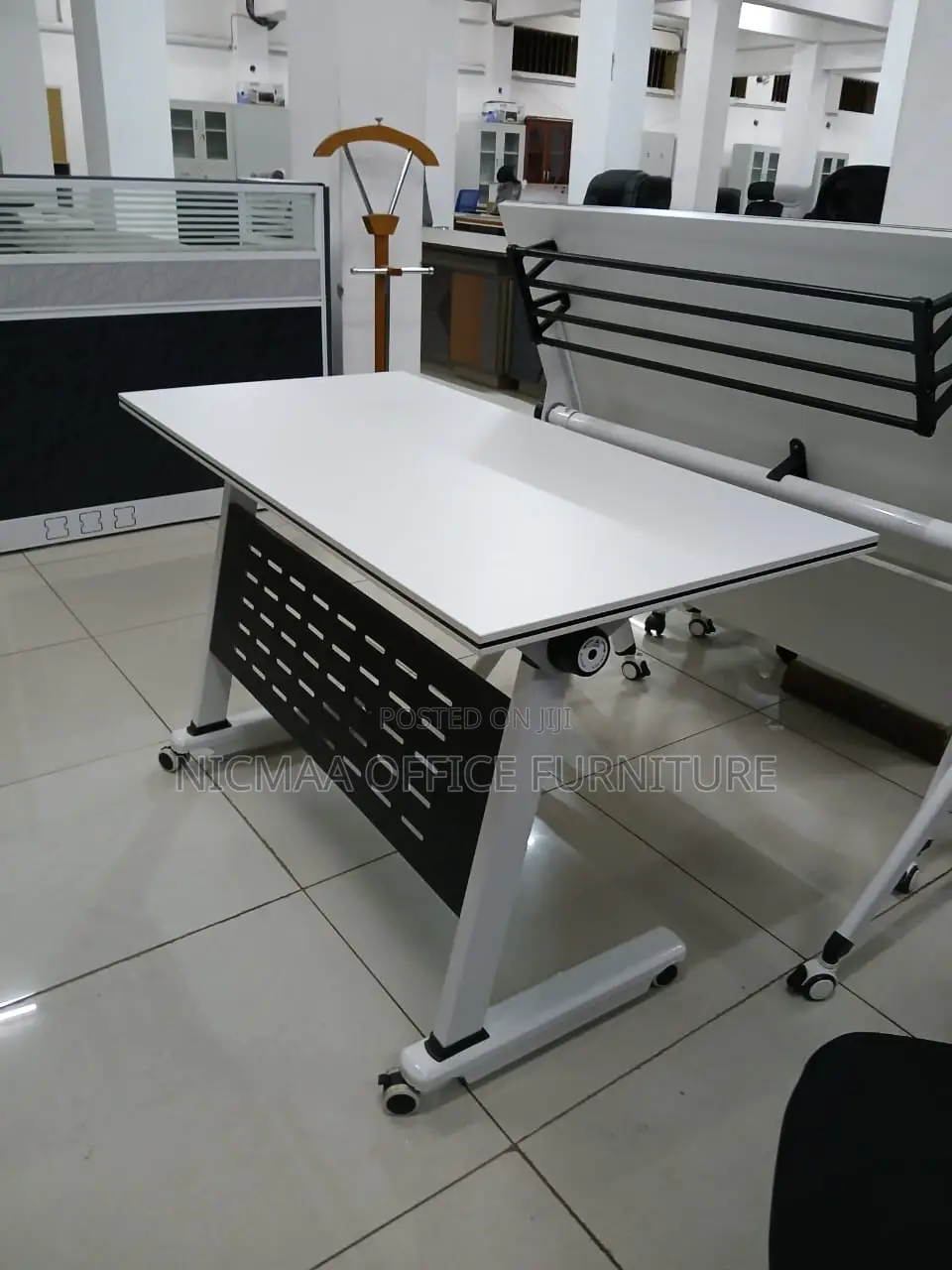 Space-Saving Executive Ready Foldable Desk