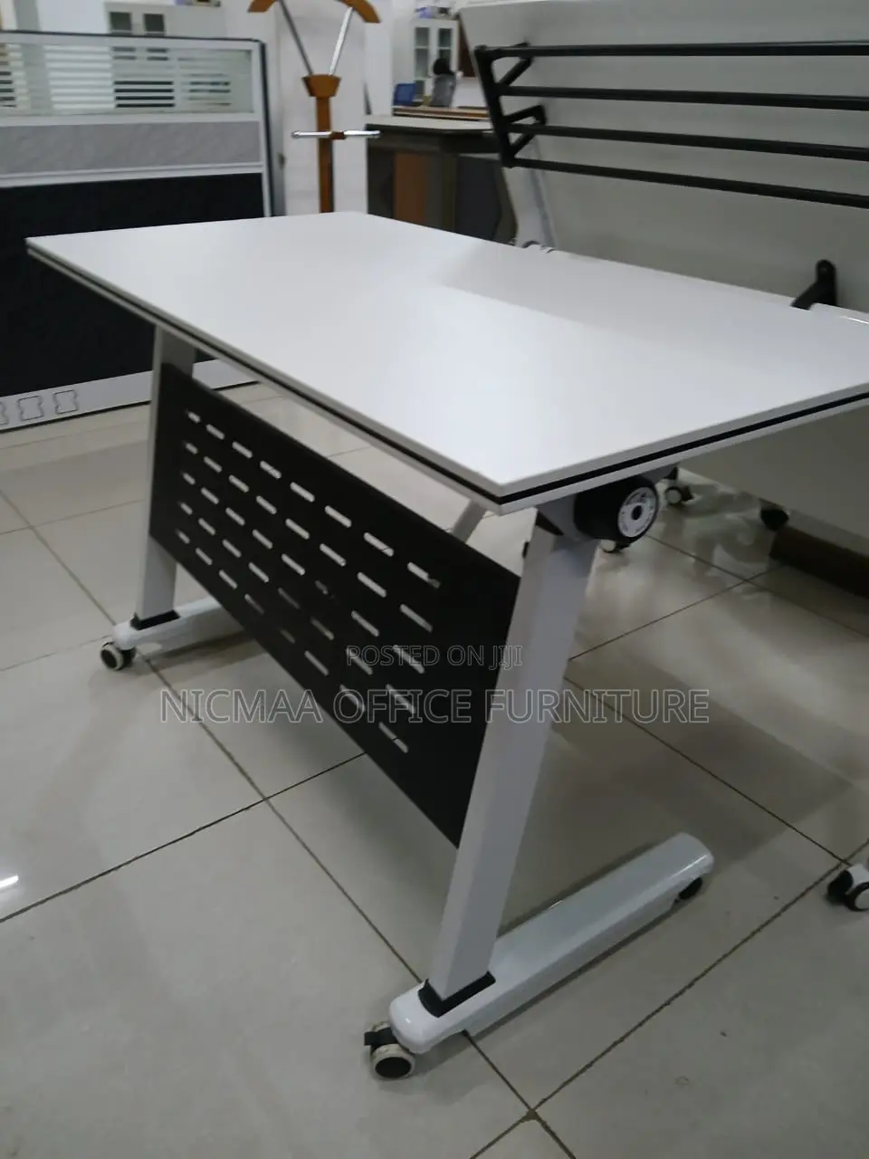 Space-Saving Executive Ready Foldable Desk