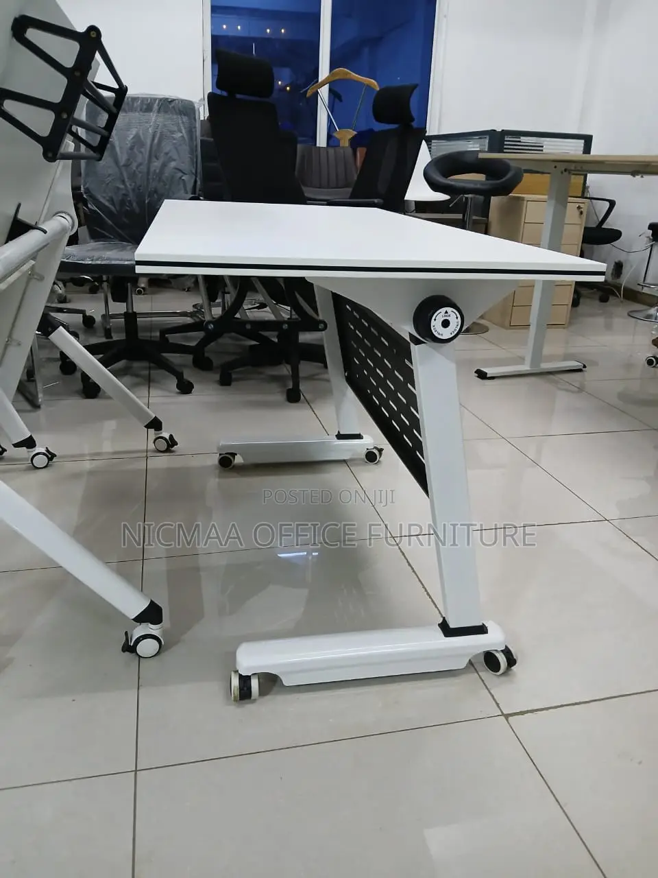 Space-Saving Executive Ready Foldable Desk