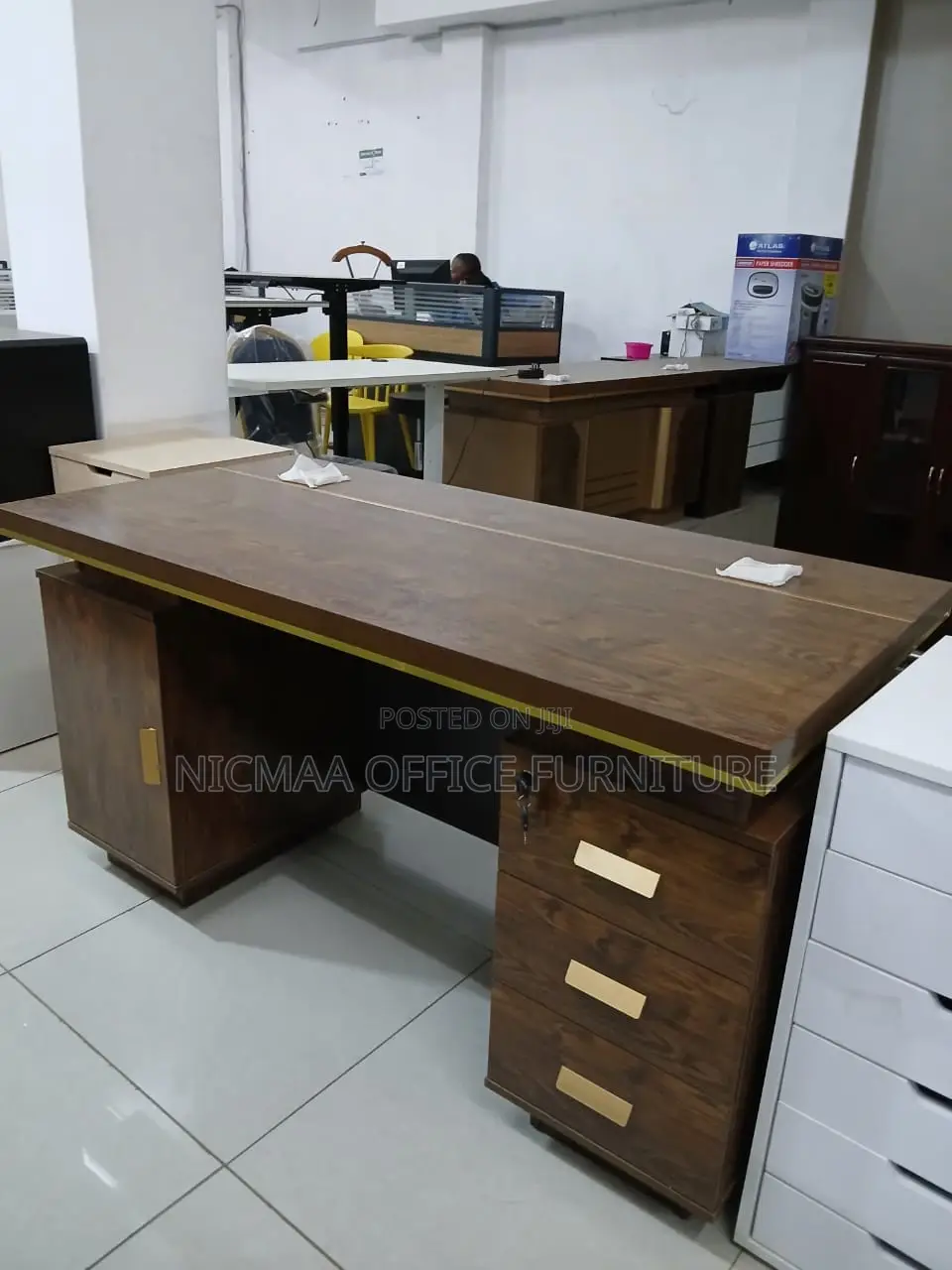 Rich Finish Executive Desk