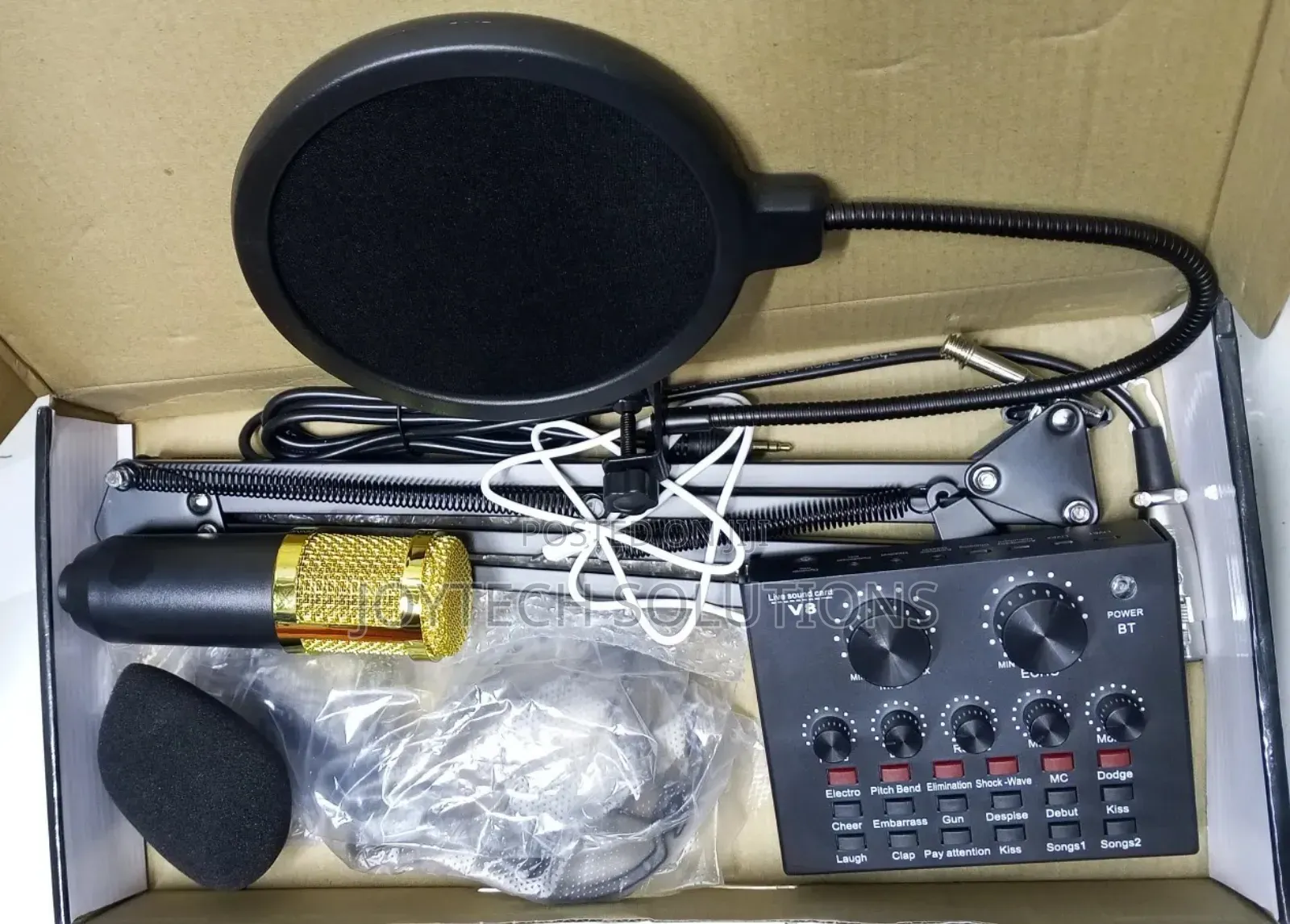 The Clear Sound and Noise Cancelling Condenser Microphone