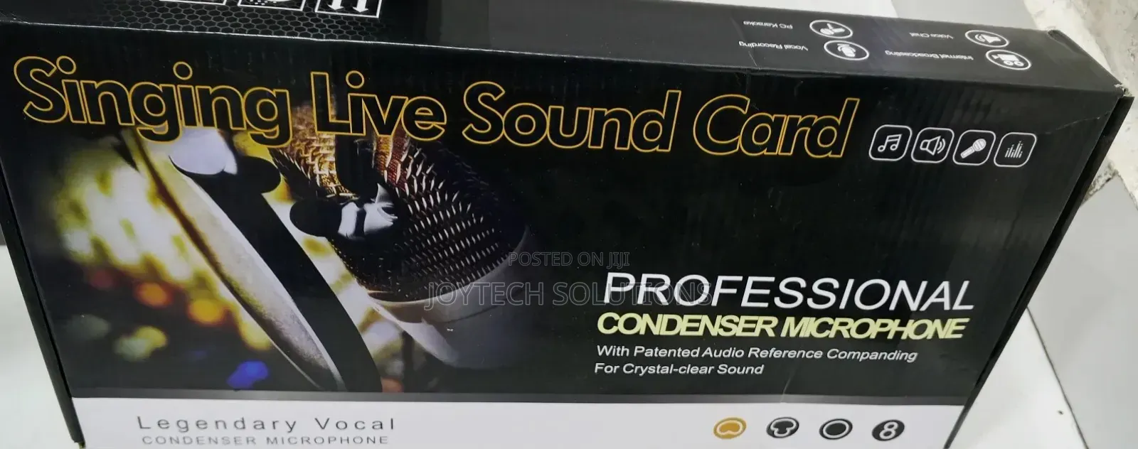 The Clear Sound and Noise Cancelling Condenser Microphone