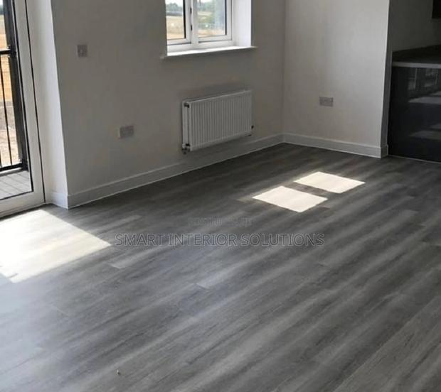 Modern Grey Vinyl Flooring Mats – Tsavo Road, Odeon
