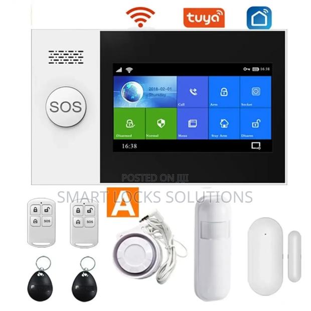 Tuya Alarm System 4.3 Inch Ips Screen Home Security Wifi - thumbnail 2
