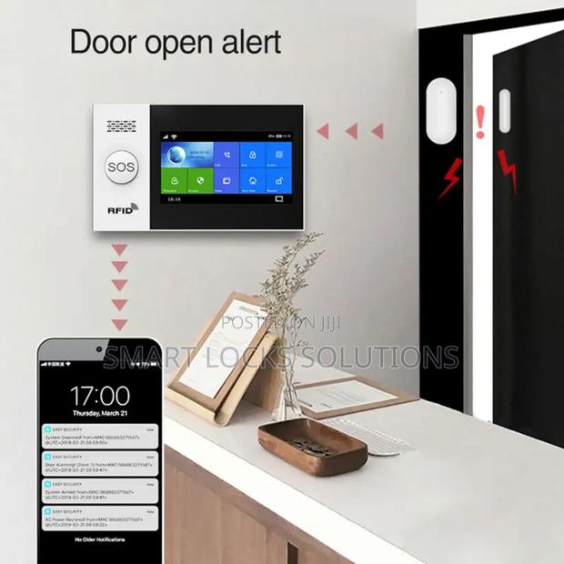 Tuya Alarm System 4.3 Inch Ips Screen Home Security Wifi - thumbnail 3