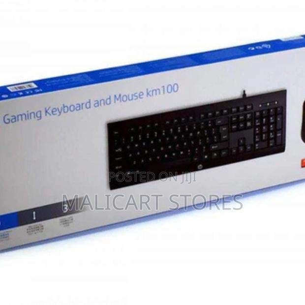 Hp Km100 Gaming Keyboard and Mouse 1qw64aa