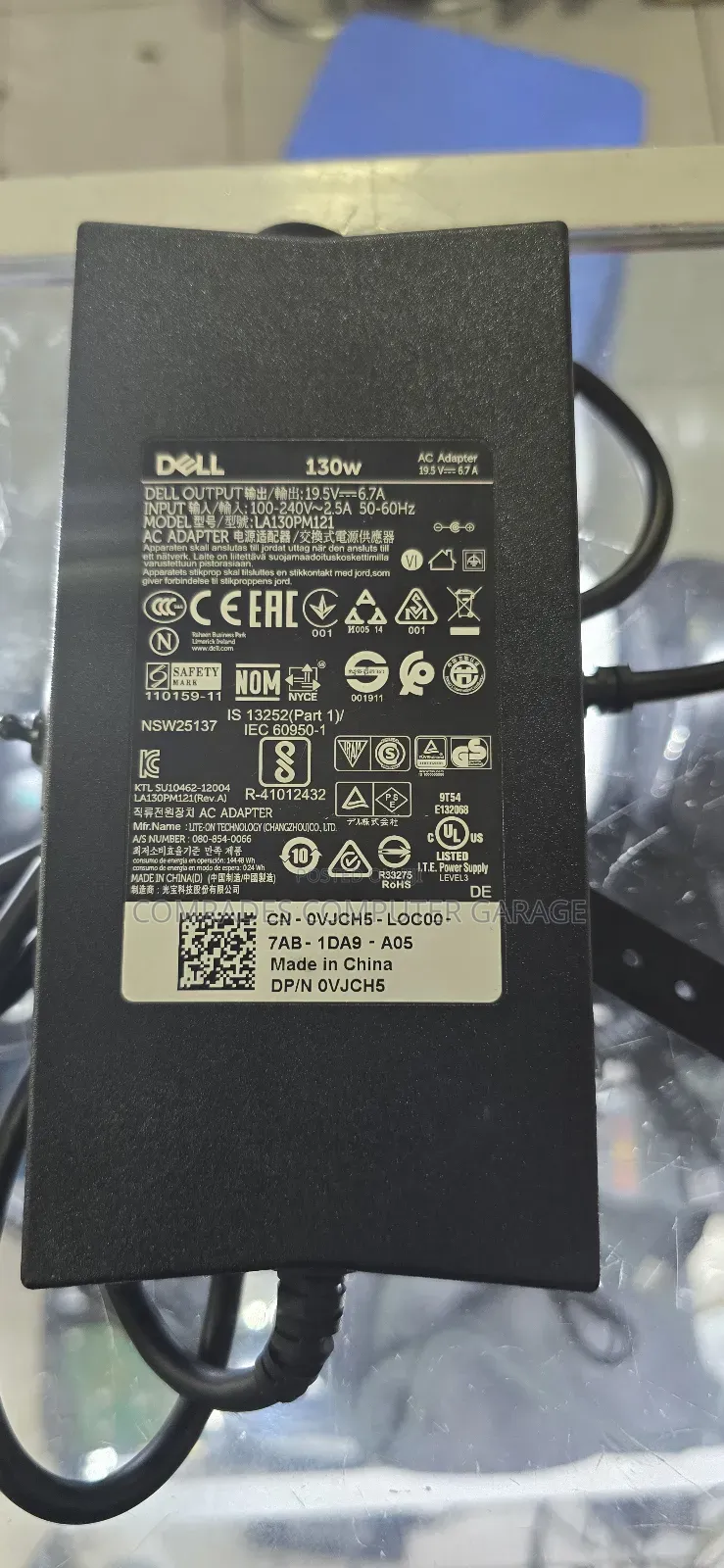 Dell Big Pin 19.5v by 6.7a 130w