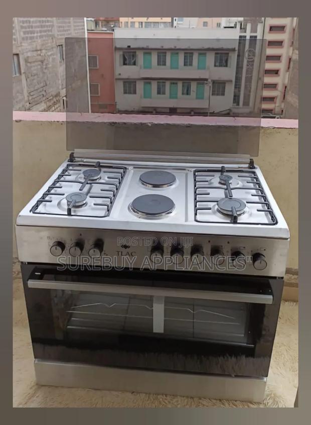 60*90 Tlac 4+2 Standing Cooker With Electric Oven