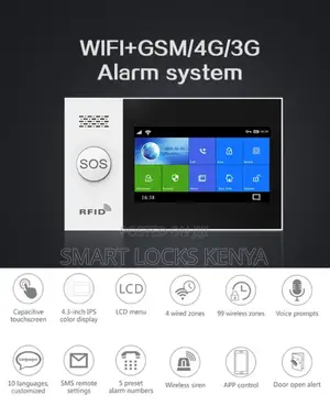 Gsm Alarm Systemtuya Wireless Wifi