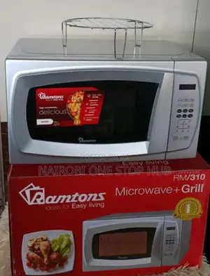 20 Liters Microwave+Grill Silver- Rm/310