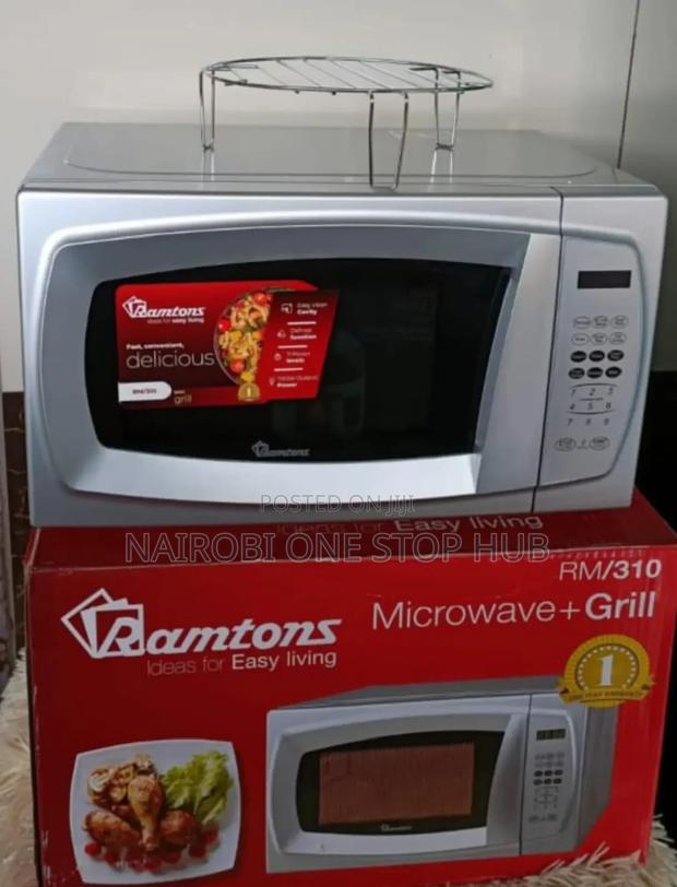 20 Liters Microwave+Grill Silver- Rm/310