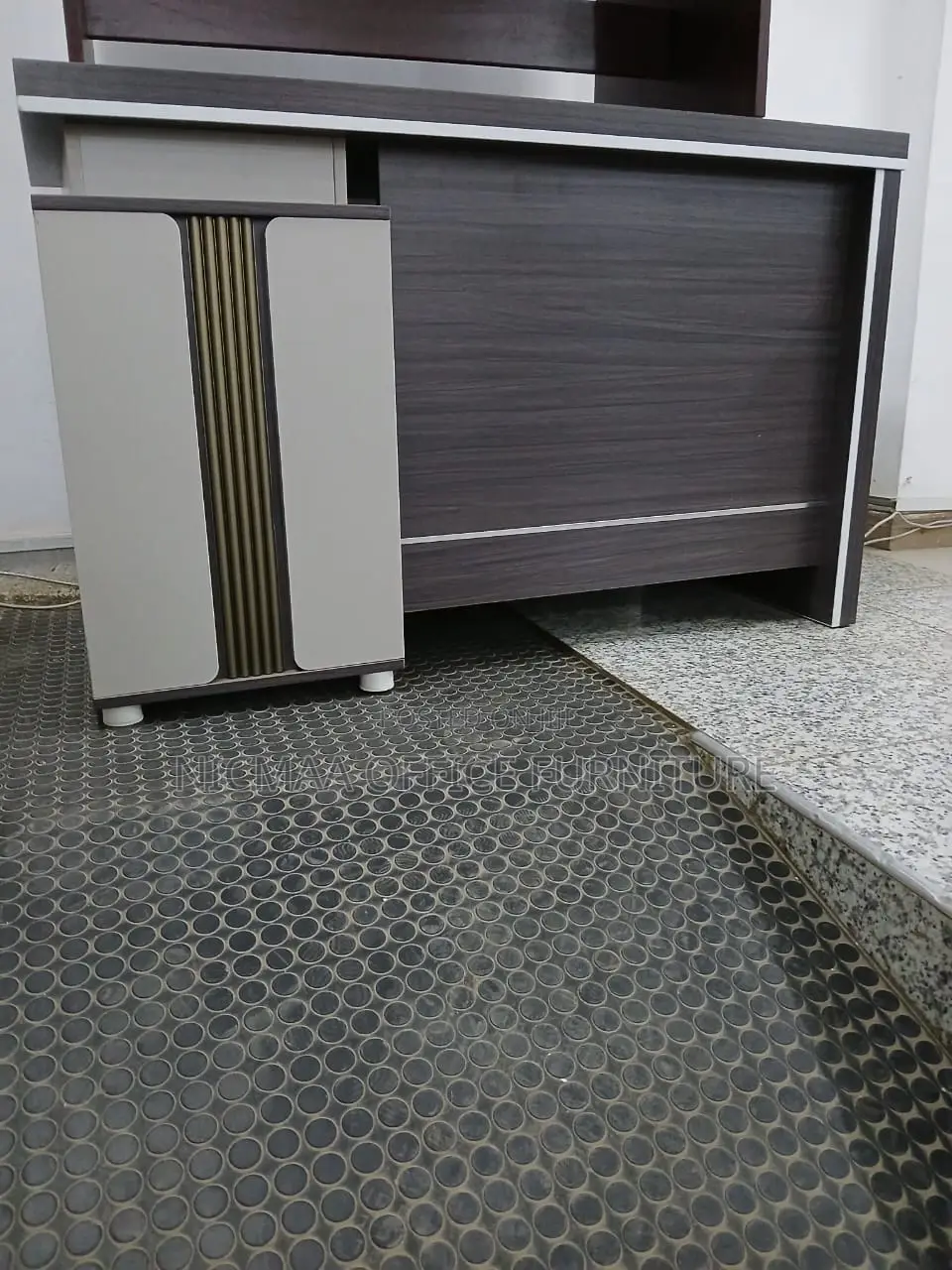 Bold Design, Premium Finish Executive Desk