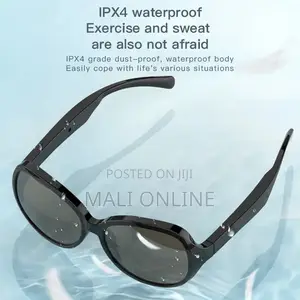 Smart Bluetooth Glasses With Mic & Speakers Open Ear Uv Sunglasses