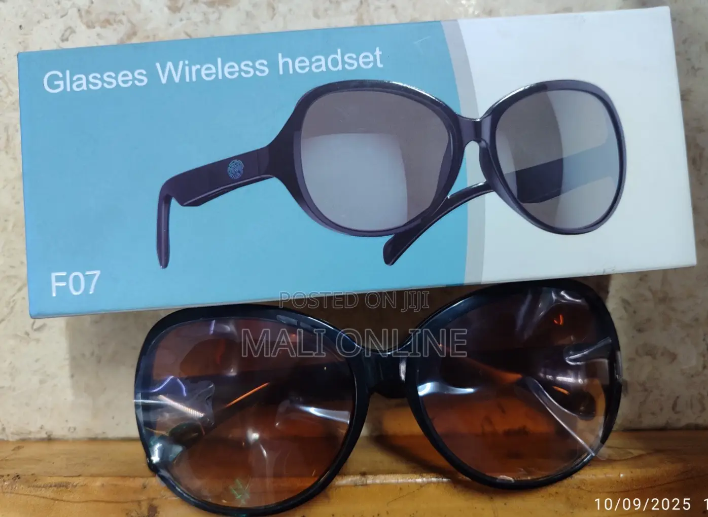 Smart Bluetooth Glasses With Mic & Speakers Open Ear Uv Sunglasses