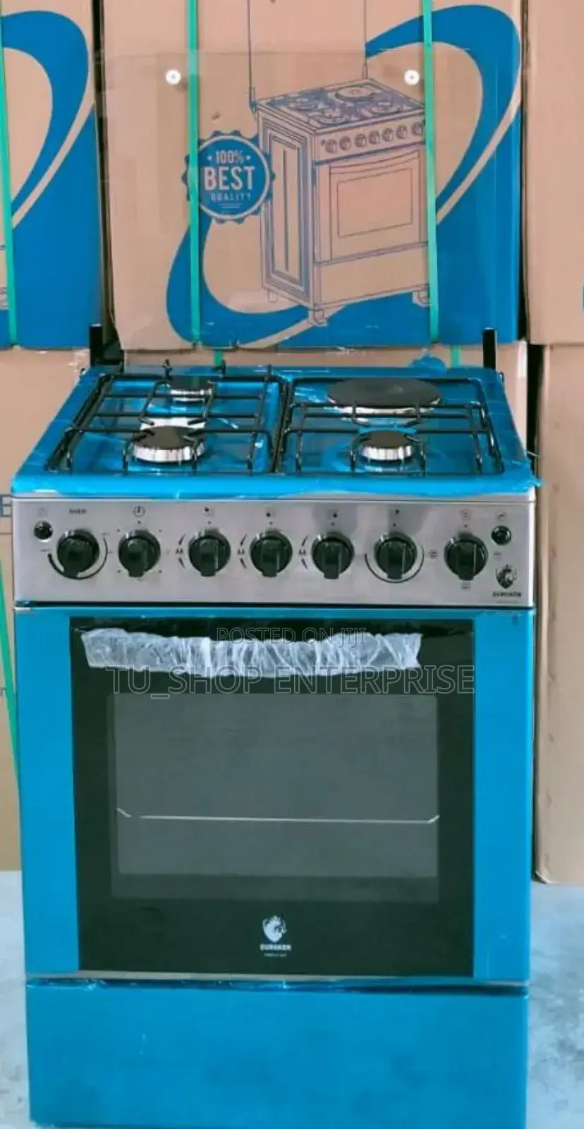 Cooker! Euroken 3+1 Standing With Electric Double