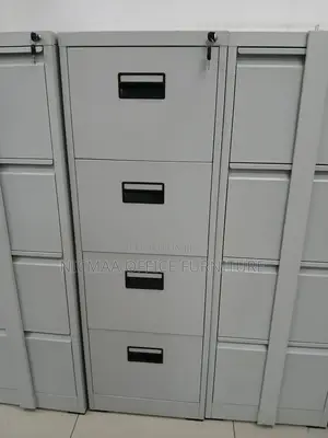 Premium Metal Filing Cabinet Set