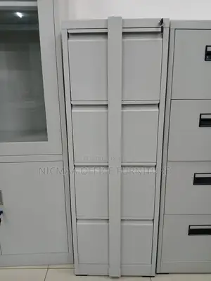 Heavy-Duty 4-Drawer Filing Cabinet With Full-Length Locking Bar