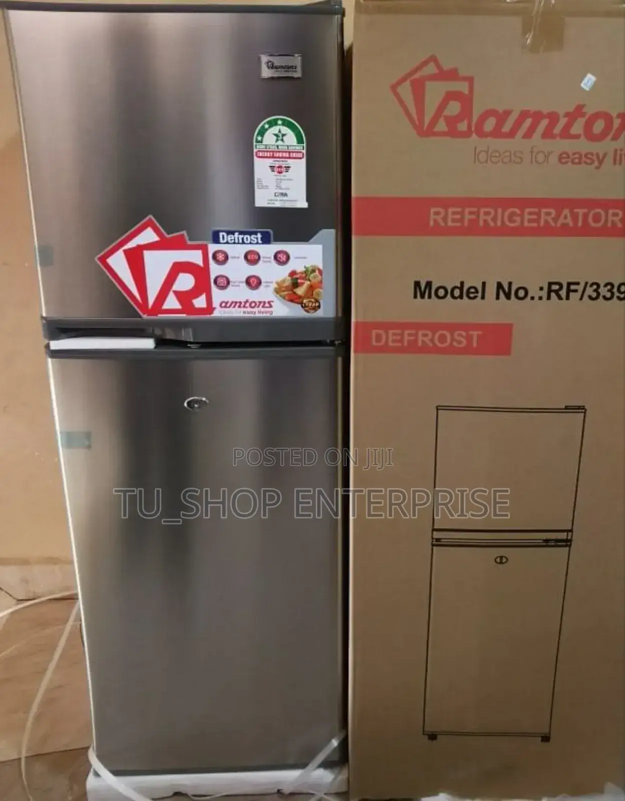 Fridge! Ramtons 138 Litres Double Door