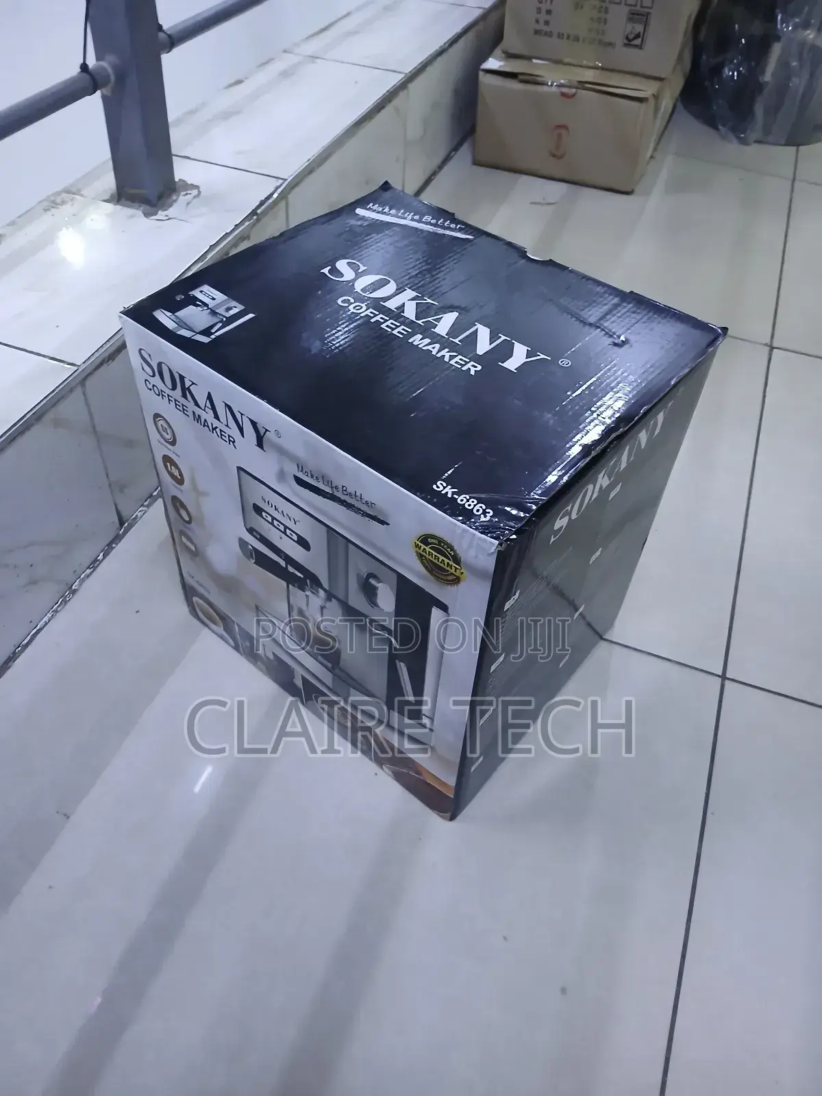 Sokany Quality Semi-Automatic Espresso and Cappuccino Maker 850w