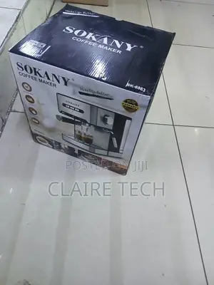 Sokany Quality Espresso Coffee Machine, Stainless