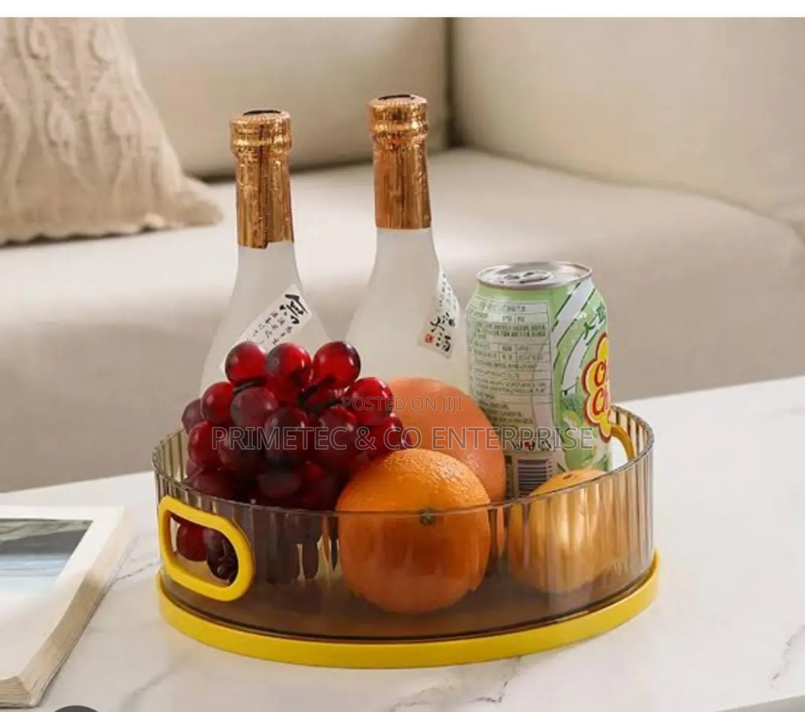 *360° Rotating Acrylic Storage Tray*
M