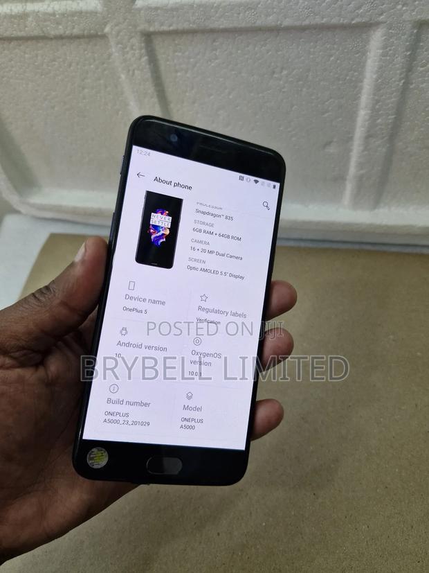 OnePlus 5 64 GB Gray - thumbnail 3