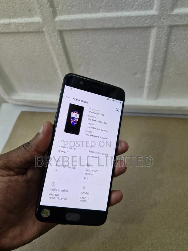 OnePlus 5 64 GB Gray - thumbnail 4