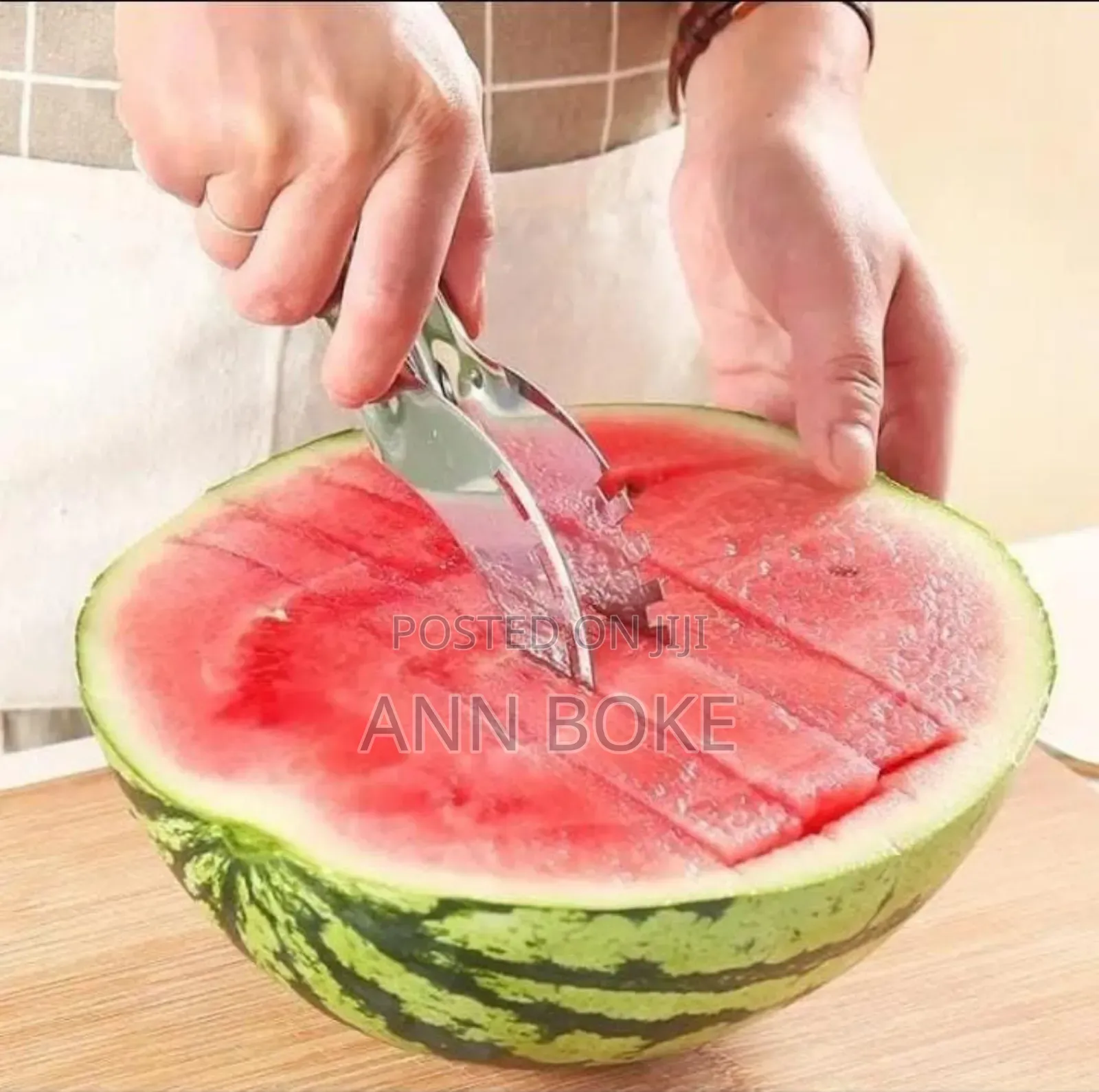 * Watermelon Cutter* 
Material; Stainless Steel