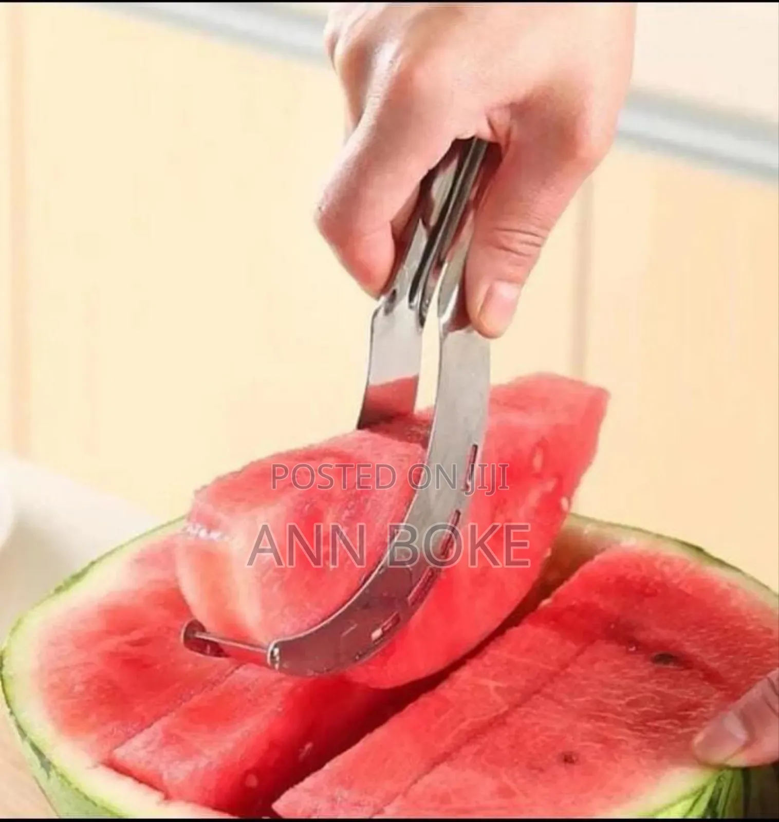 * Watermelon Cutter* 
Material; Stainless Steel
