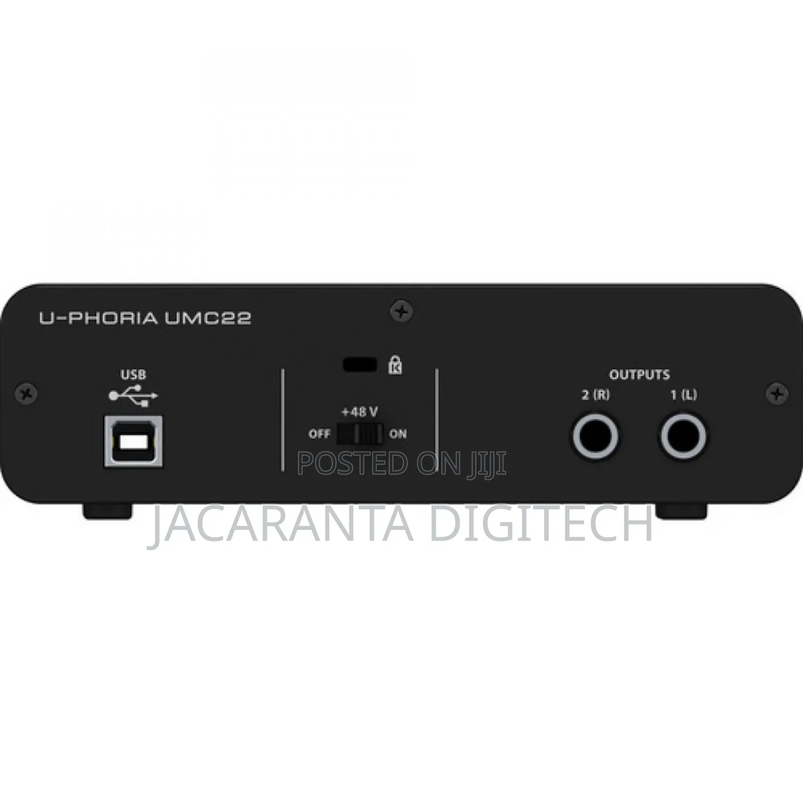 Behringer U-Phoria Umc22 Audio Interface 2×2 Usb Sound Card