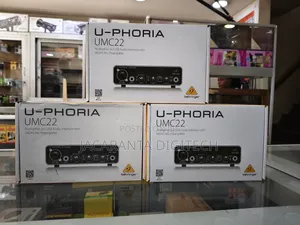 Behringer U-Phoria Umc22 Audio Interface 2×2 Usb Sound Card