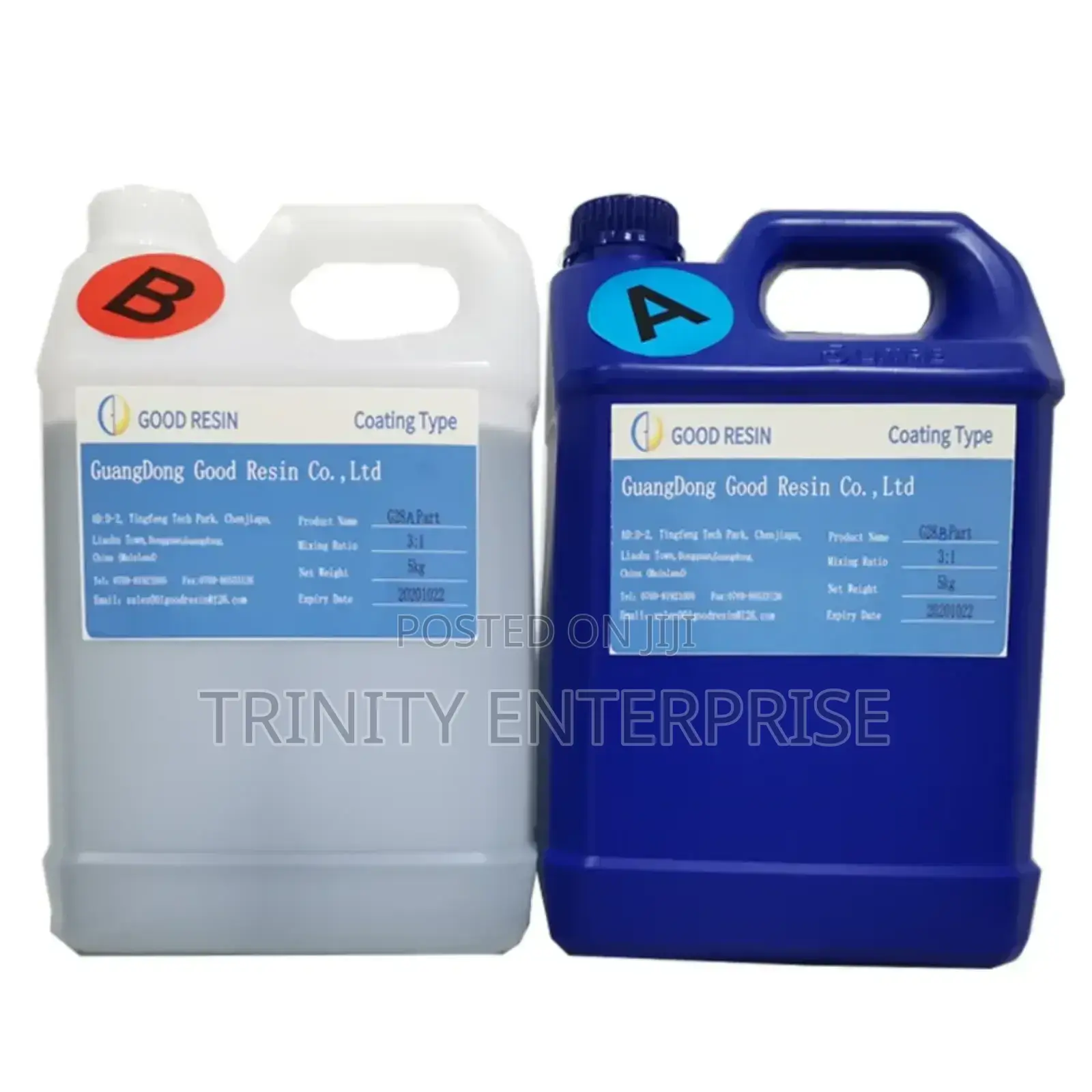 Ab Crystal Glue Epoxy Resin2:1 (Per Kg )