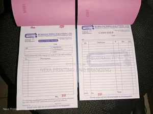 Receipt Books And Delivery Books