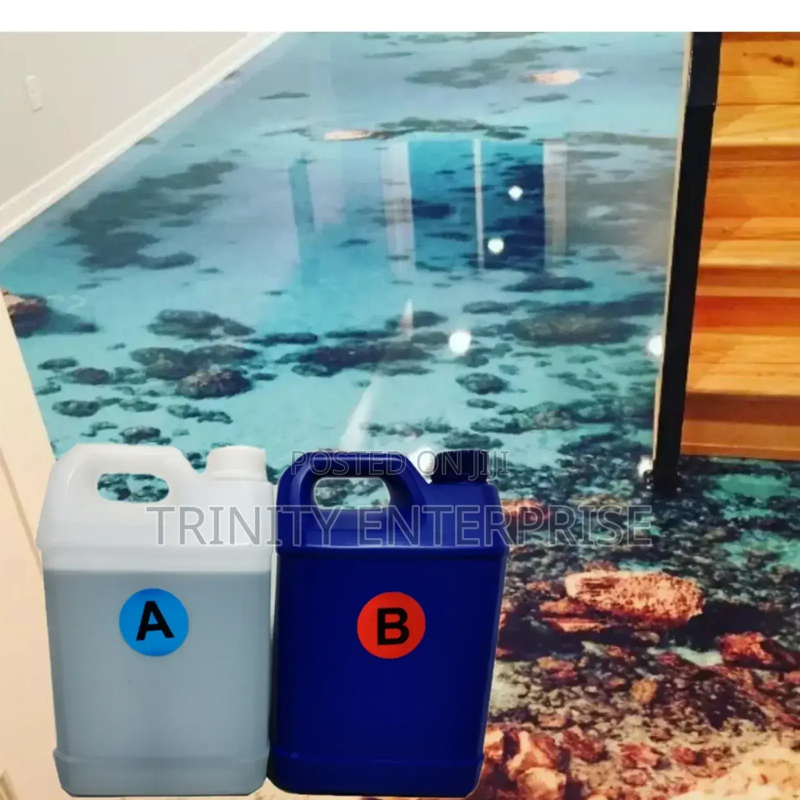 Clear Epoxy Resin Ratio2:1 (Per Kg)