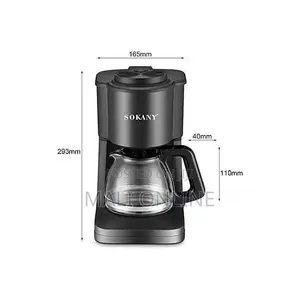 Sokany Sk124 6-cup Coffee Maker Compact Drip Coffee Machine
