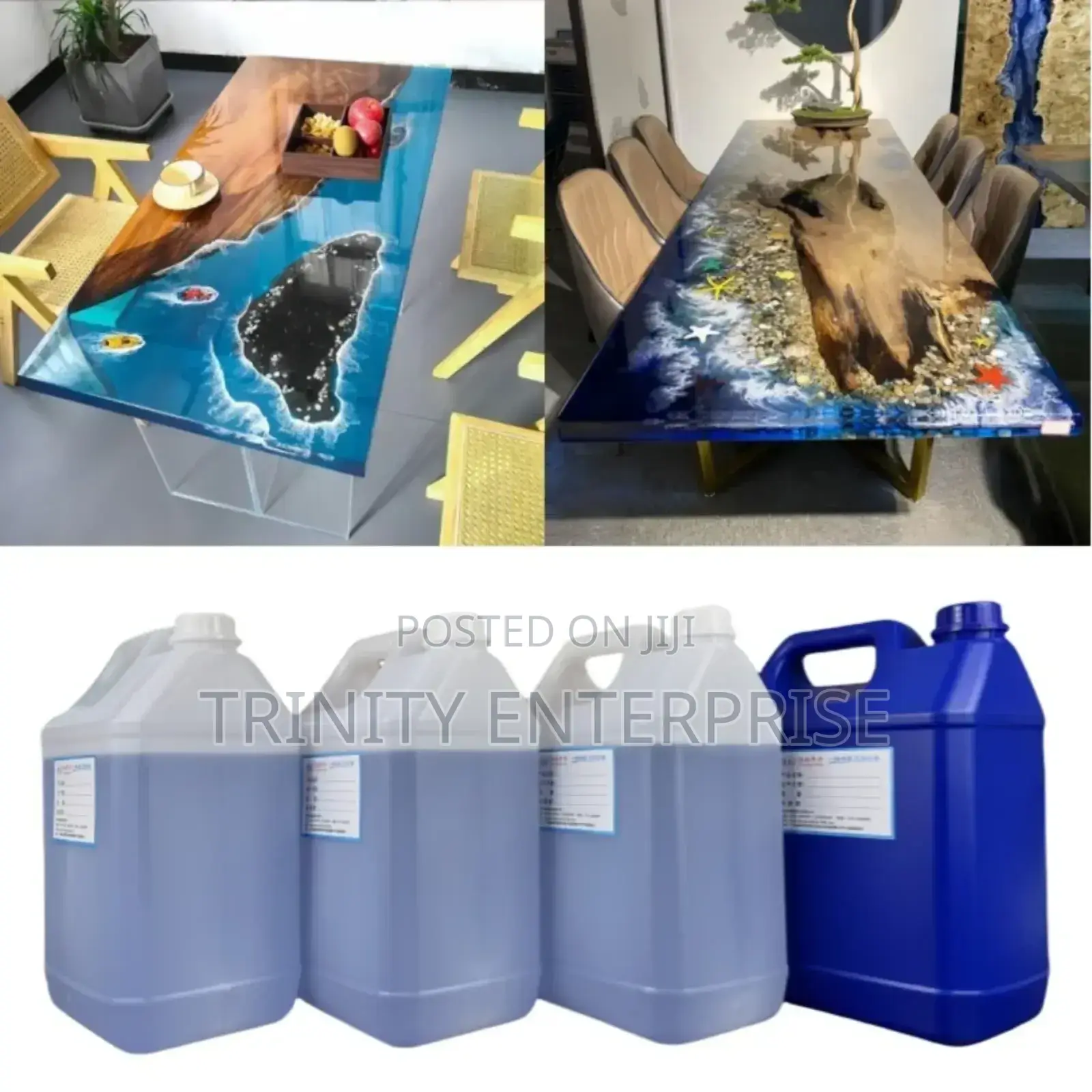 Epoxy Resin for Countertops and Table Tops Ratio 2:1 (Per Kg )