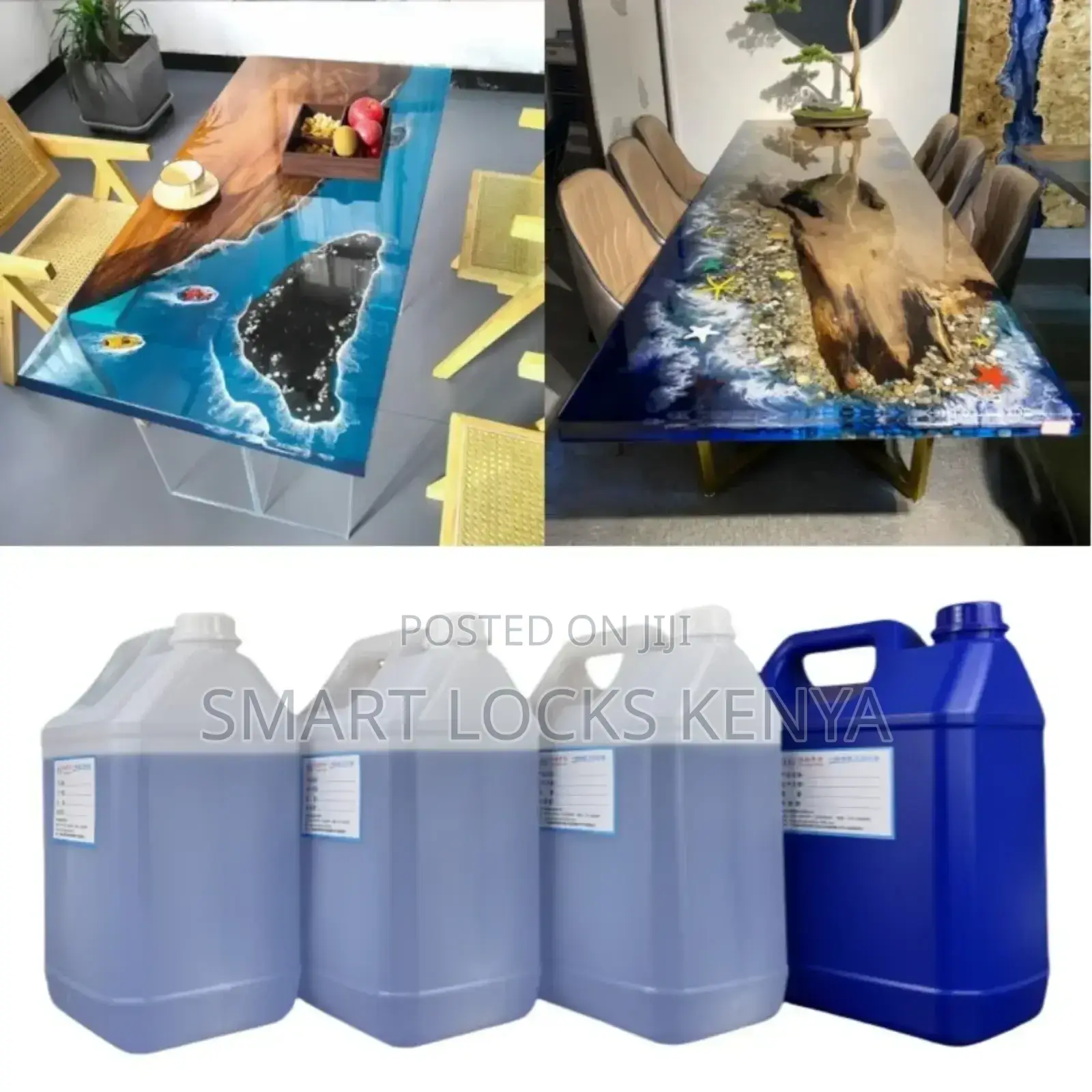 Epoxy Resin for Countertops and Table Tops Ratio 2:1 (Per Kg )