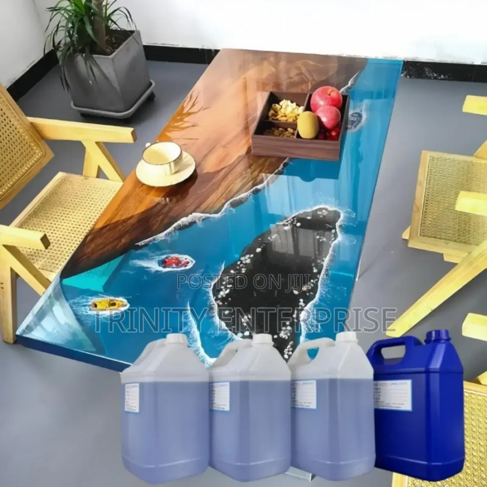 Epoxy Resin for Countertops and Table Tops Ratio 2:1 (Per Kg )