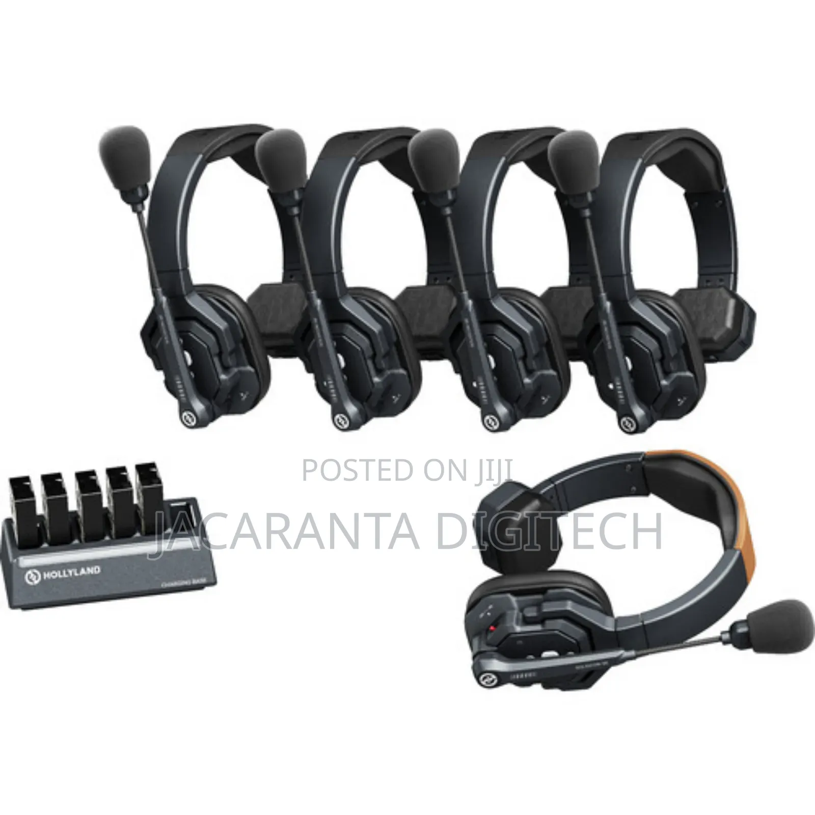 Hollyland Solidcom Se 5s 5-Person Anc Headset Intercom System