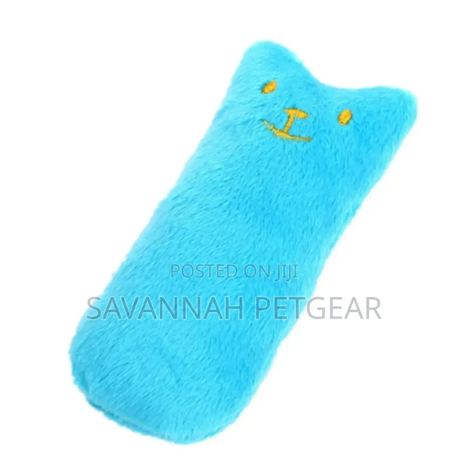 Cute Kitten Squeak Plush Interactive Cat Toy With Catnip