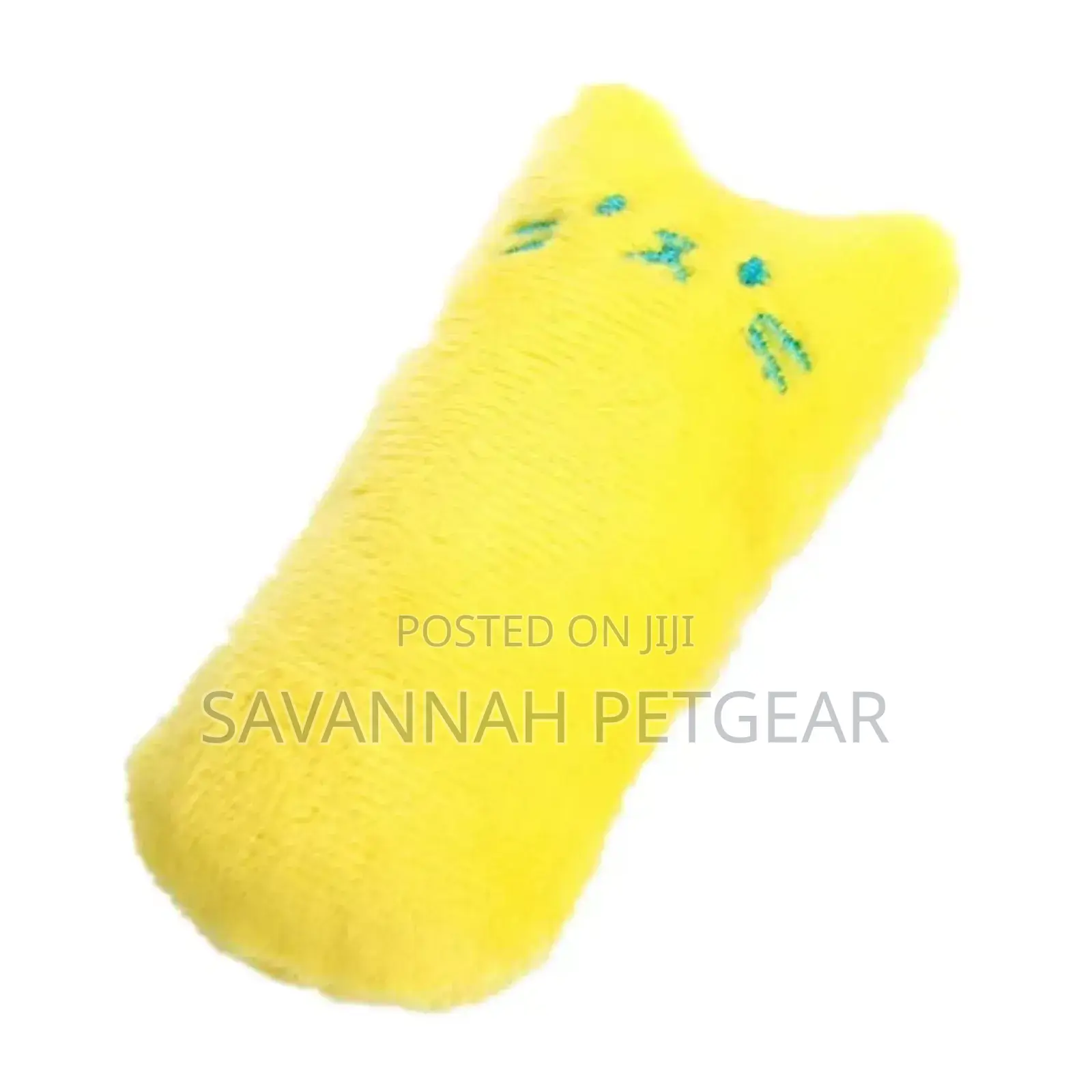 Cute Kitten Squeak Plush Interactive Cat Toy With Catnip