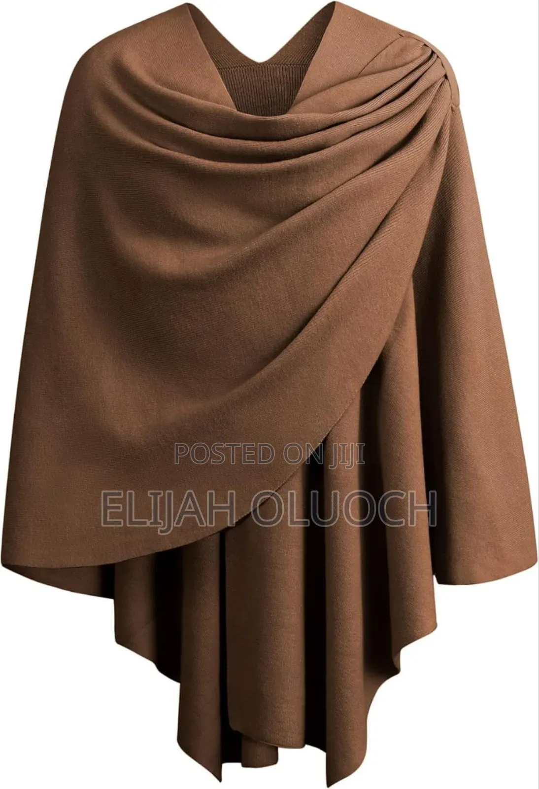Women Cross Front Scarf With Fine Draper