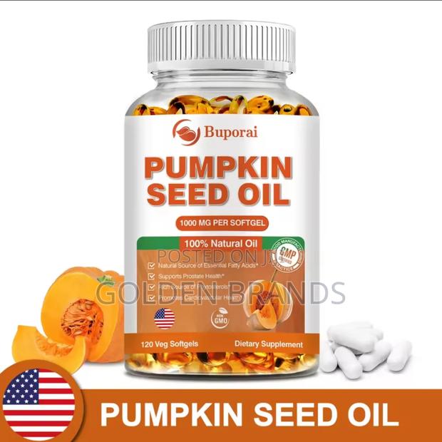 Pumpkin Seed Oil -hair Growth, Urinary Tract Prostate Cardiovascular