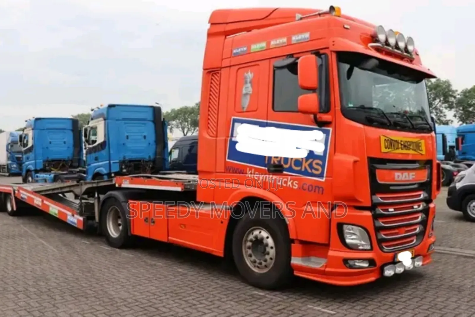 Containerised and All Types of Trailers Are at Hand