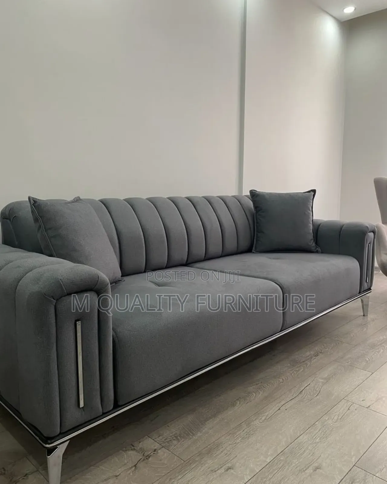 Classic Gray Durable Sofas
