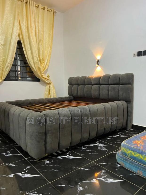 Upgraded Gray Bubble Classy Beds