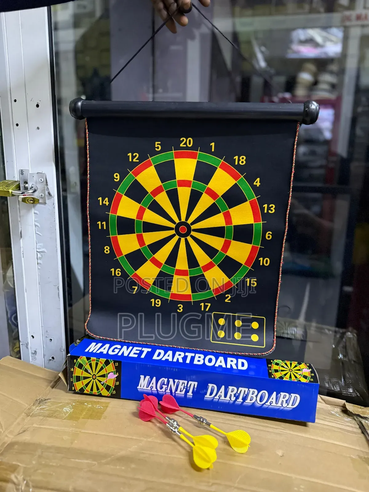 Foldable Magnetic Dartboard