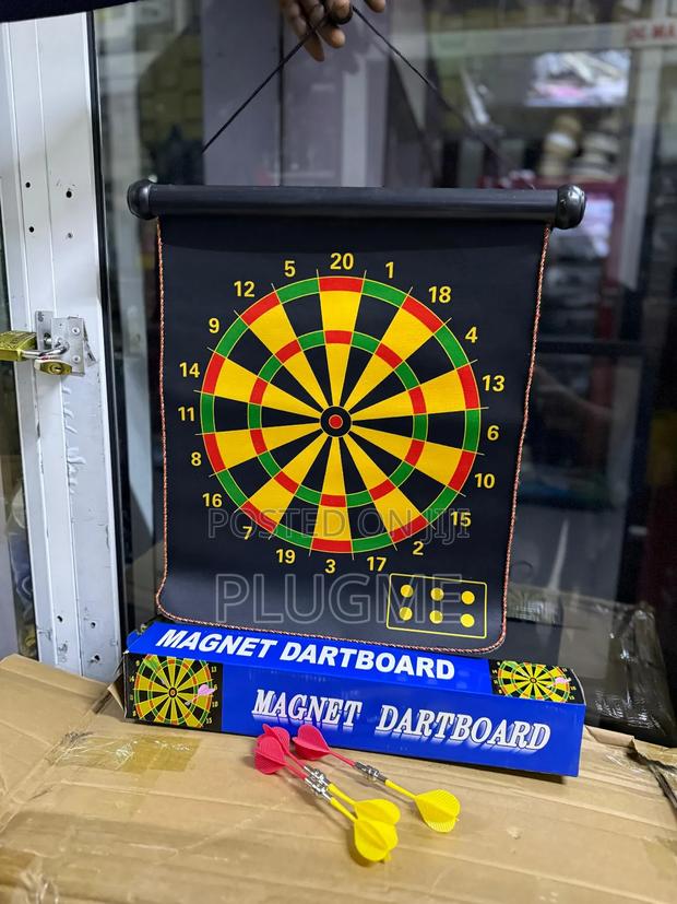 Foldable Magnetic Dartboard