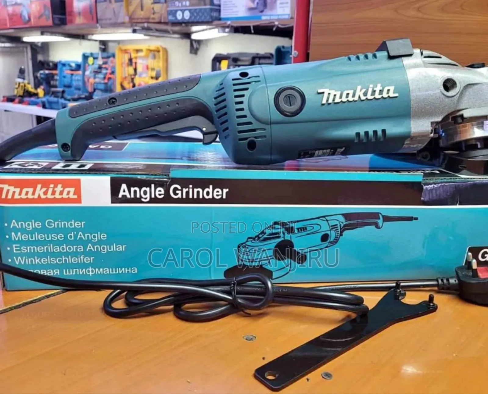 Electric Makita Angle Grinder 9 Inches/;/ Electric Makita Grinder 9 "