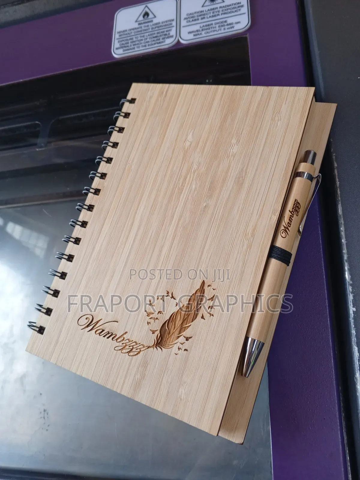 Customized Wooden Notebook